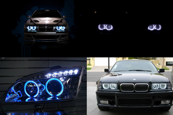 Car Angel Eyes Lights - LED Car Lights -