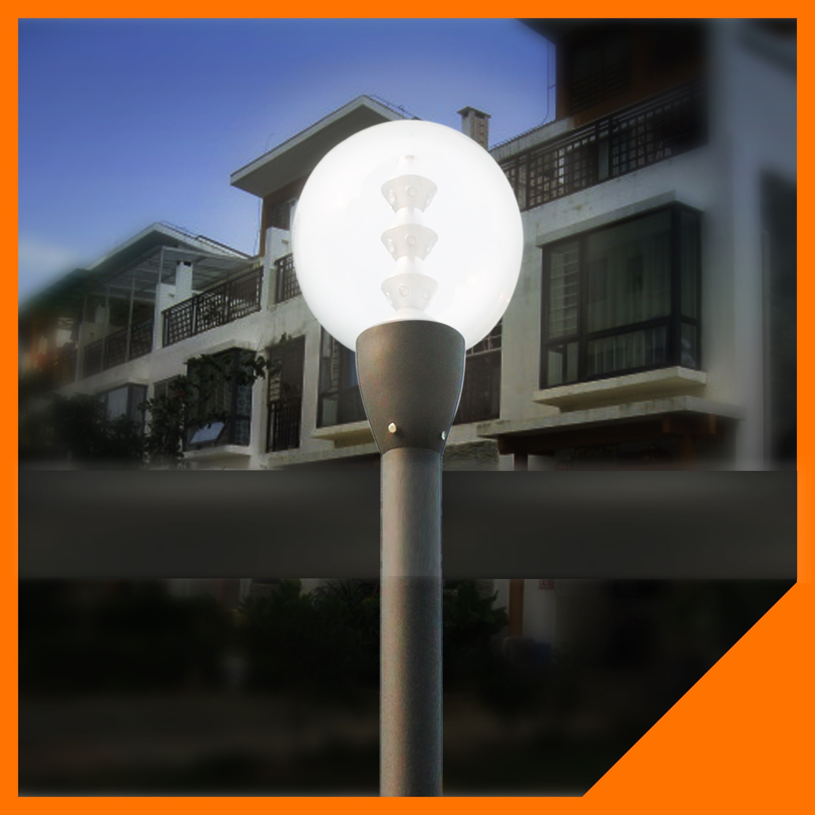 TQ-AET05 LED Garden Lights 15W come with 2.5m-4m Pole Height