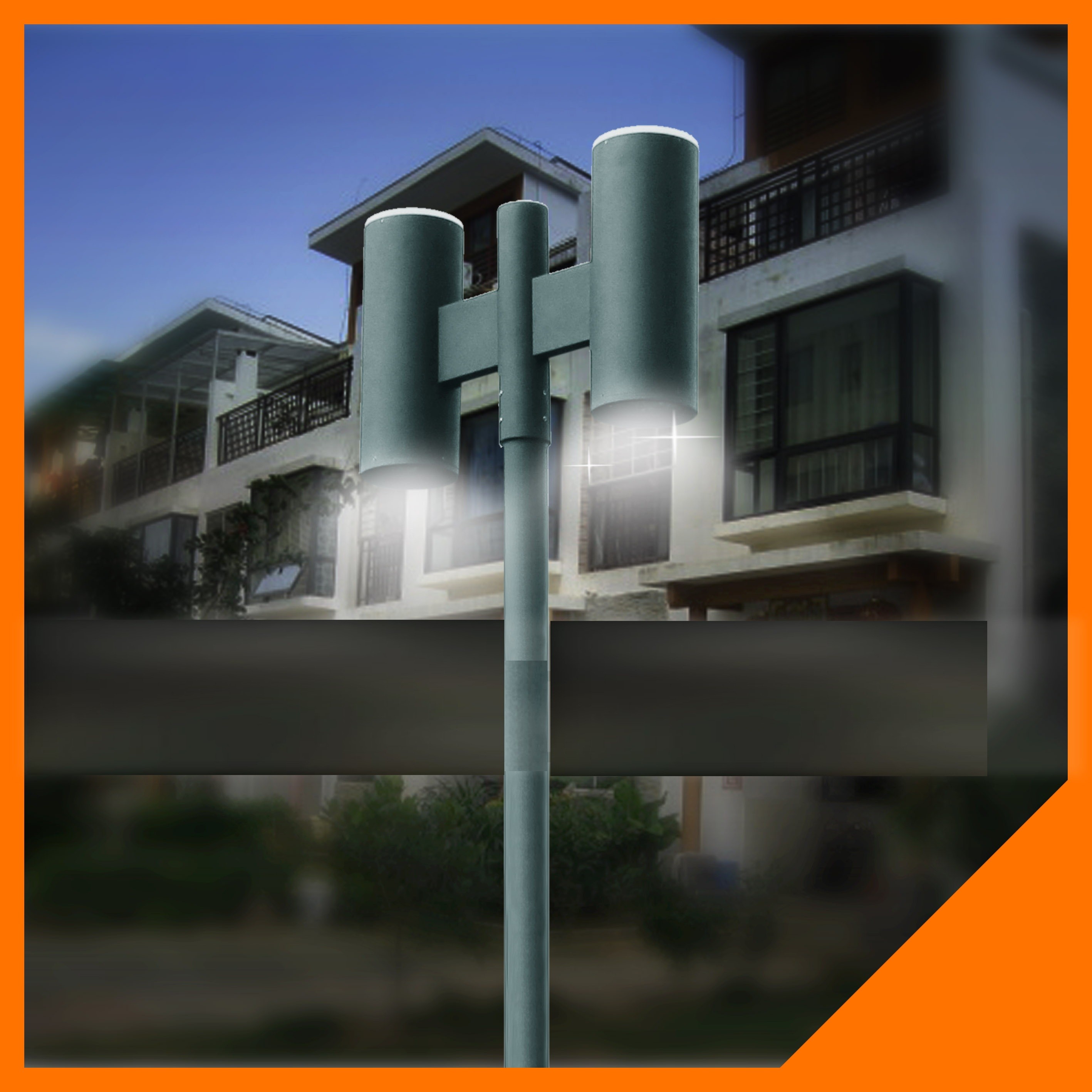 TQ-AET07 LED Garden Lights 30W come with 2.5m-4m Pole Height