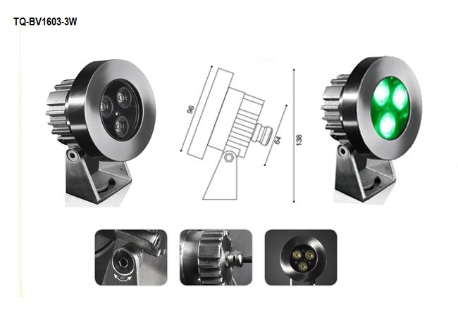 TQ-BV1603-3W  LED Underwater Lights 3W