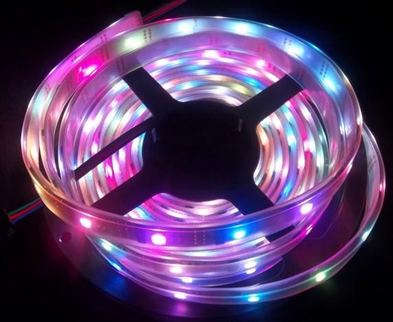 TQ-JCL32M-WS2801RGB  LED Crazy Magic Digital Chasing Lights  
