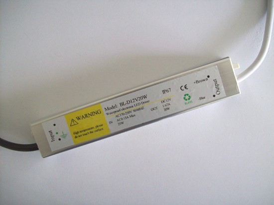 TQ-DC12V-WF20W  LED Power Supply DC12V 20W Waterproof