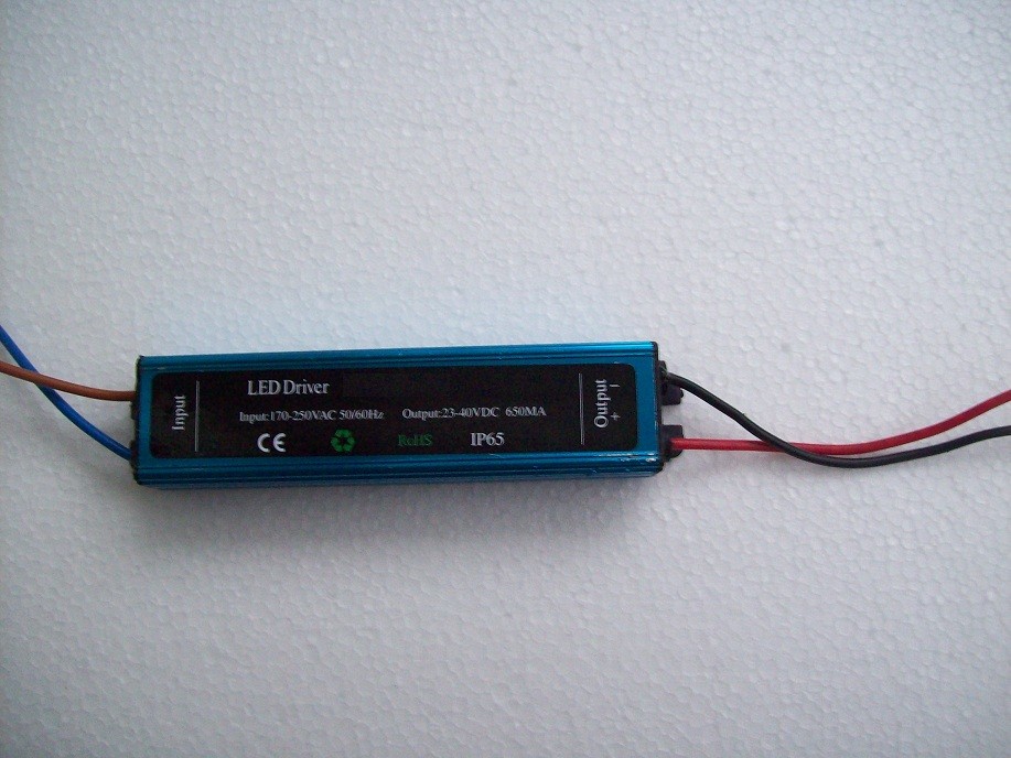 TQ-DR1527-27W  LED Driver 27W DC650MA Waterproof IP67