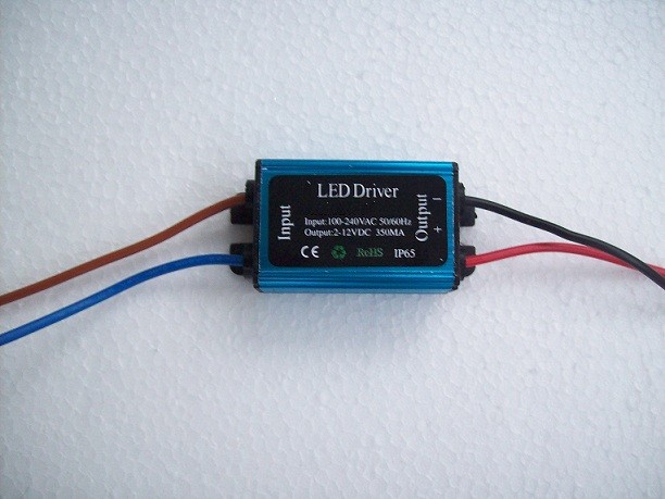 TQ-DR0103-3W  LED Driver 3W DC350MA Waterproof IP67