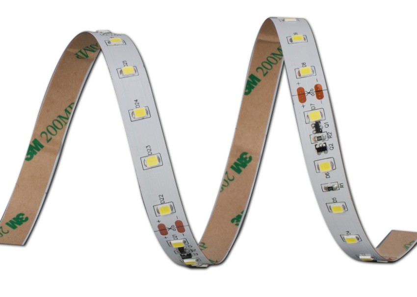 TQ-SMD2835-MIX70LEDS  LED Flexible Strip Light SMD2835 70LEDS/Meter  (Warm White + Pure White)