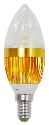 TQ-TBC73-5W  LED High Power Candle Light Bulb 5W 