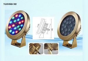 TQ-BV5688-18W  LED Underwater Lights RGB 18W