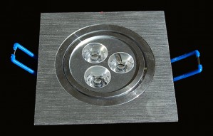 TQ-C3x1-3W  LED Down Lights Square 3W