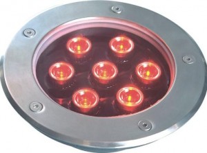 TQ-HM175-7x1W  LED INGROUND LIGHT 7W 