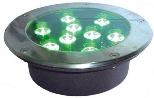TQ-HM176-9x1W  LED INGROUND LIGHT 9W 