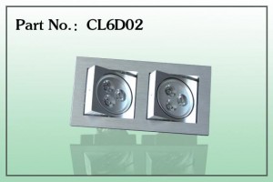 TQ-CL6D02-6W LED Square Ceiling Lights Warm White Color