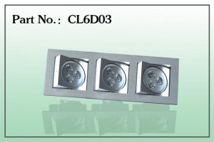 TQ-CL6D03-9W LED Square Ceiling Lights Warm White Color