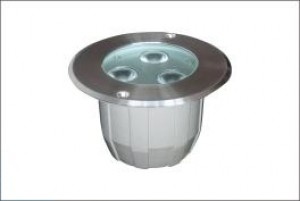 TQ-ING-2E33 PW-9W  LED INGROUNG LIGHT Pure WHITE 9W (Round Flat Cover)