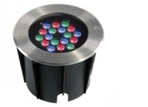 TQ-JRD2-18-24W   LED High Power Inground Light J Series 24W  (USA Technology)