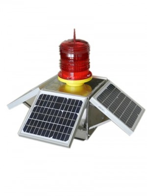 TQ-NAT4-DP LED Solar Highrise Building Navigation and Marine Buoy Lights