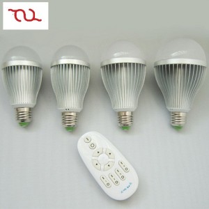 TQ-HRC8TB-8W  LED 3rd Generation Remote Control RF Dimmable Bulb 8W 