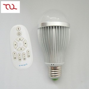 TQ-HRC10TB-10W  LED 3rd Generation Remote Control RF Dimmable Bulb 10W 