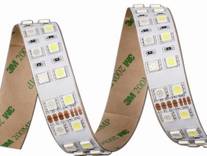 TQ-SMD5050RGBW-CT120LEDS  LED Flexible Strip Light SMD5050RGBW 120LEDS/Meter  (Color Temperature Adjustable)