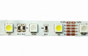 TQ-SMD5050RGBW-CT60LEDS  LED Flexible Strip Light SMD5050 60LEDS/Meter  (RGB+W Color Temperature Adjustable)