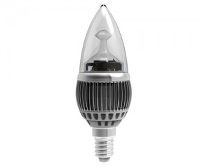 TQ-TBC81-3W  LED High Power Candle Light Bulb 3W 