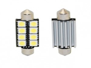 TQ-Canbus-42mm-8SMD5050-W LED Canbus Light with Heatsink