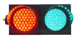 TQ-SJD 300-3-2-RG LED Traffic Light