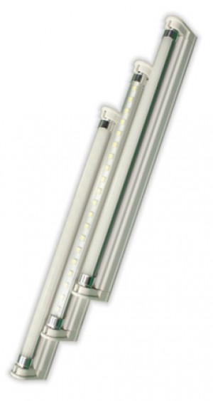 TQ-T5-S300-3W  LED T5 Tube Light Clear Lens Pure White (1 Feet)