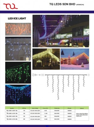 TQ-SD-BD140 LED TREE ICE LIGHTS 140 Bulbs