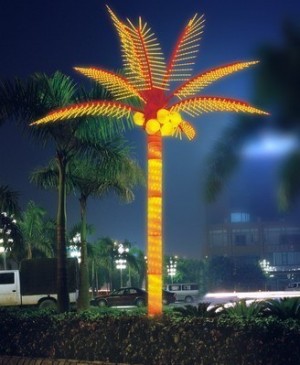 TQ-Y1.30C-Coconut-450W  LED High Power Coconut Tree Light  450W
