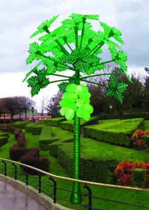 TQ-Y4.0G-Papaya-500W  LED High Power Papaya Tree Light  500W